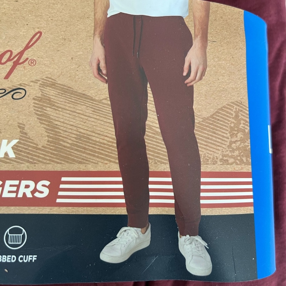 NEW Weatherproof Men’s Jogger Sweats, One Pair, Large